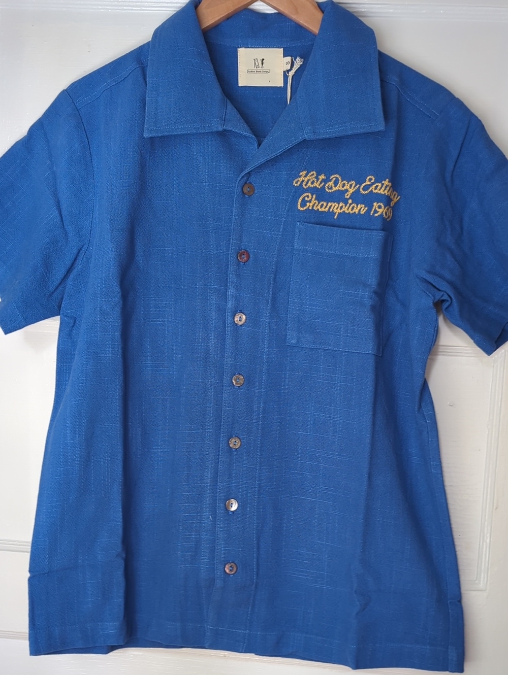 NWT Fashion Brand Company Hot Dog Eating Champion Shirt - Picture 4 of 7